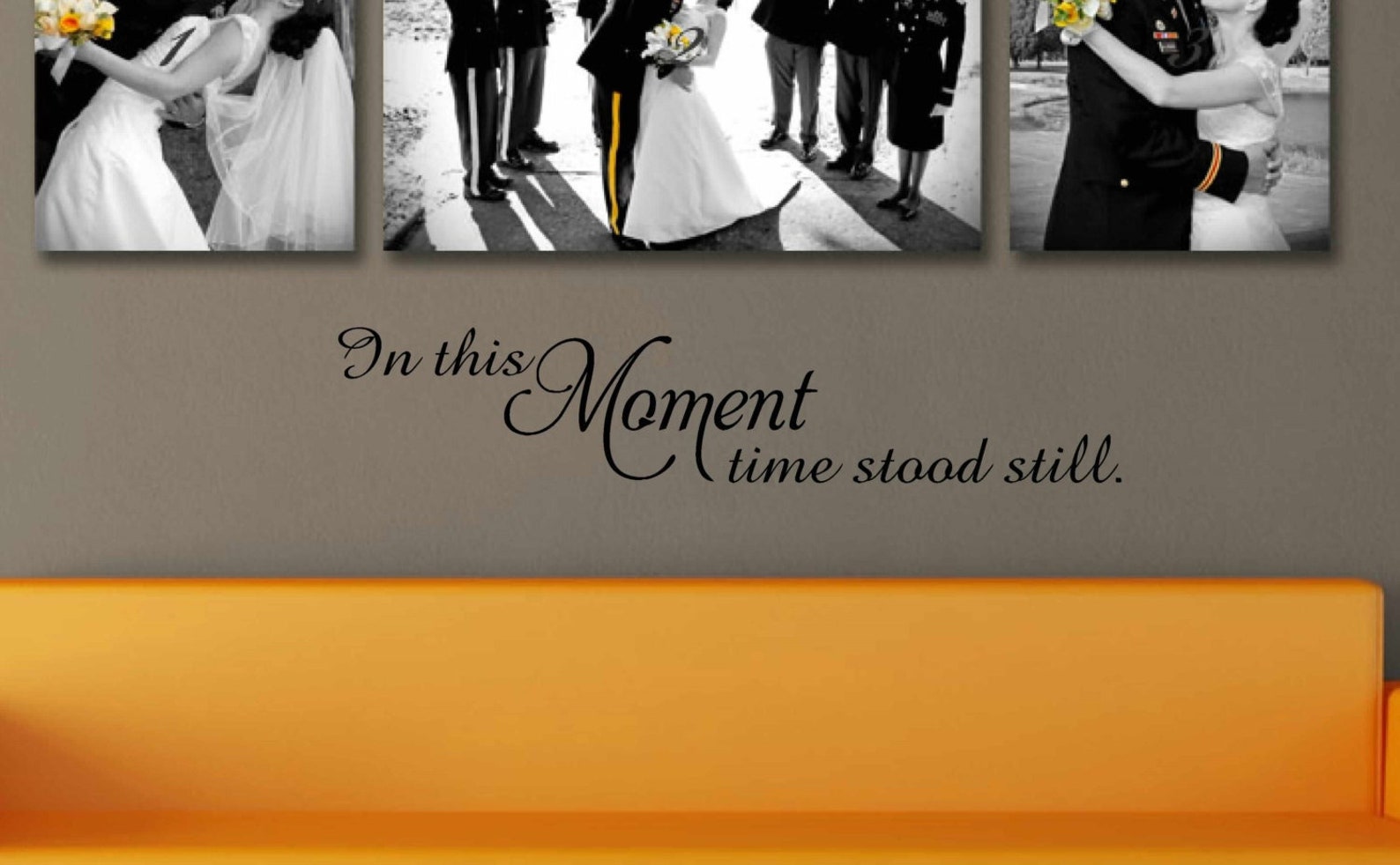In This Moment Time Stood Still Wall Art Wall Decor in Etsy