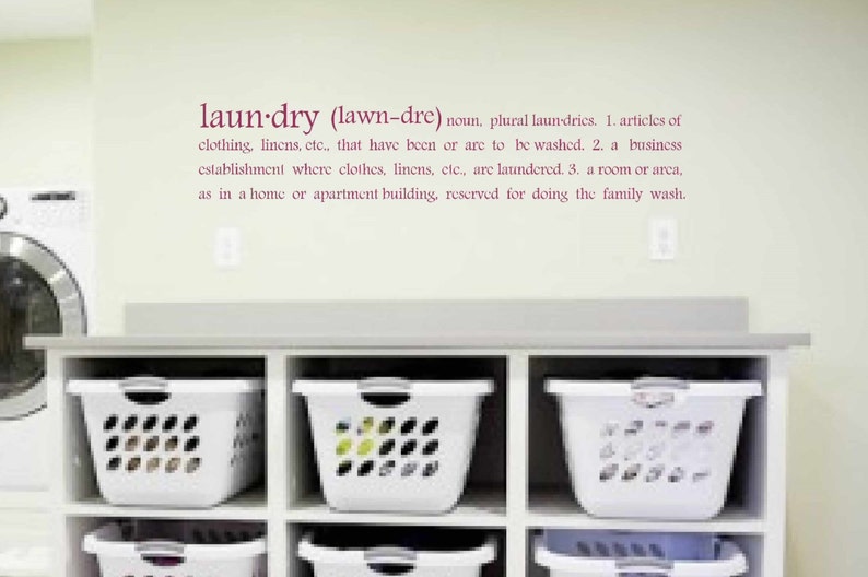 laundry room decor laundry room definition lawn.dre wall art 5 sizes Laun.dry subway laundry decor laundry room decal