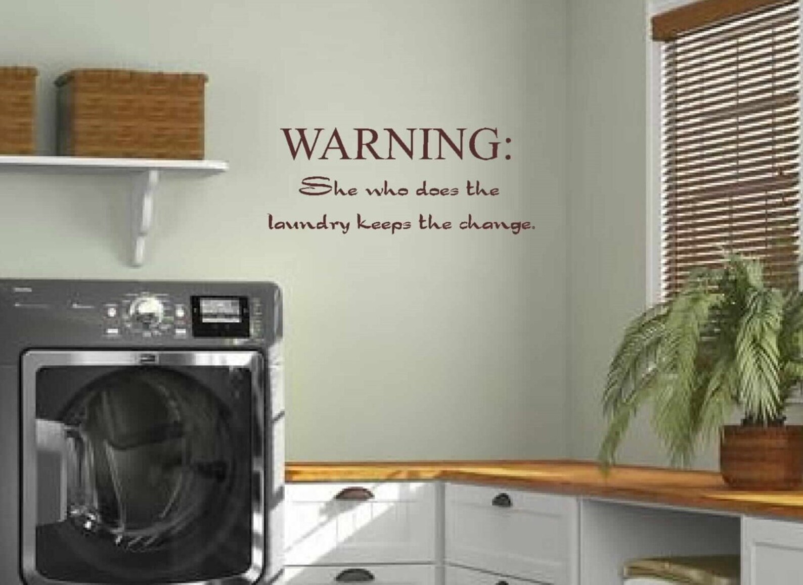 Laundry Room Wall Décor Decal Laundry Room Vinyl Decal - Etsy