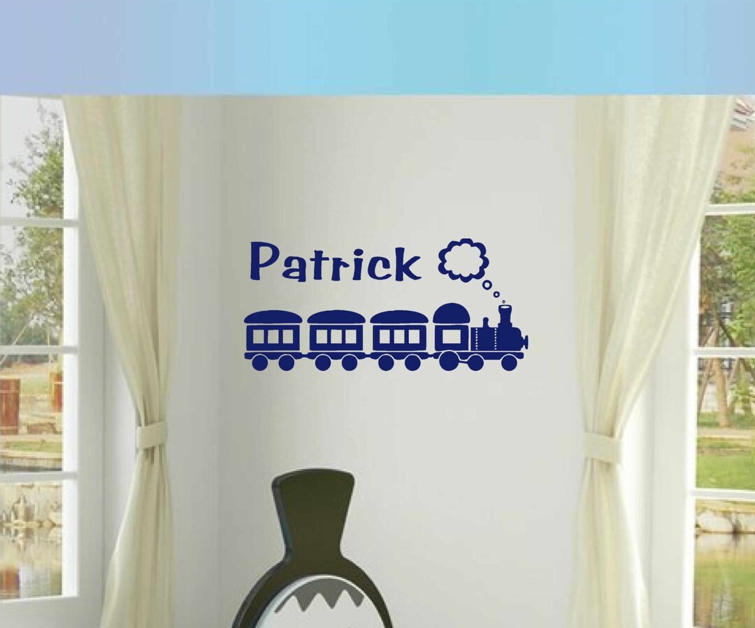 Personalized Boys Wall Decal - Personalized Vinyl Decals - Personalized ...
