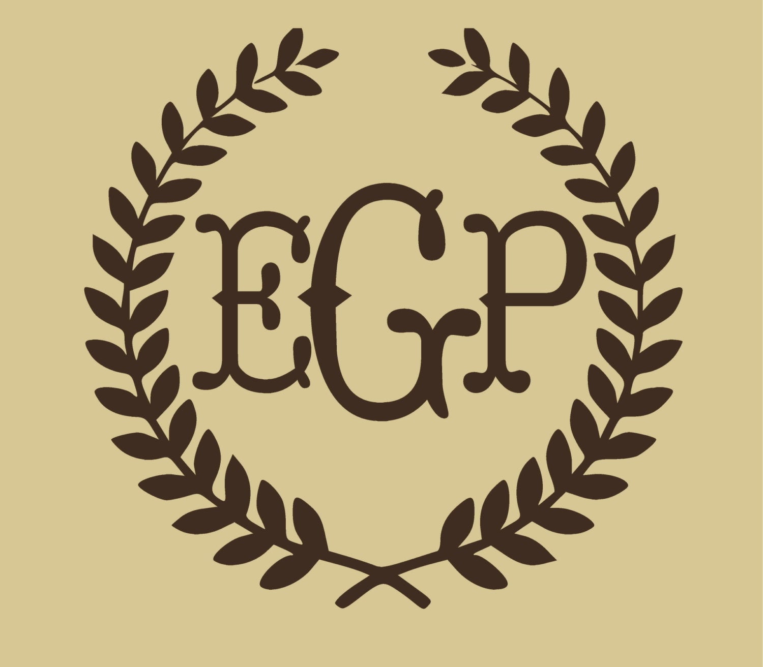 Personalized Wall Decal Nursery Wall Decal Monogram Etsy