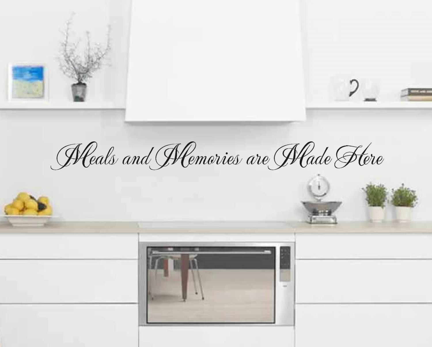 Kitchen wall decal wall vinyls decals art Meals and Etsy