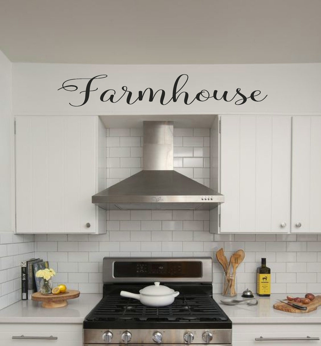 Farmhouse Kitchen Wall Decal Farmhouse Decor Farmhouse Decor for Your