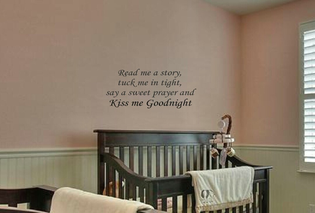 Children's Room Vinyl Wall Decal Children's Nursery Read Me a Story