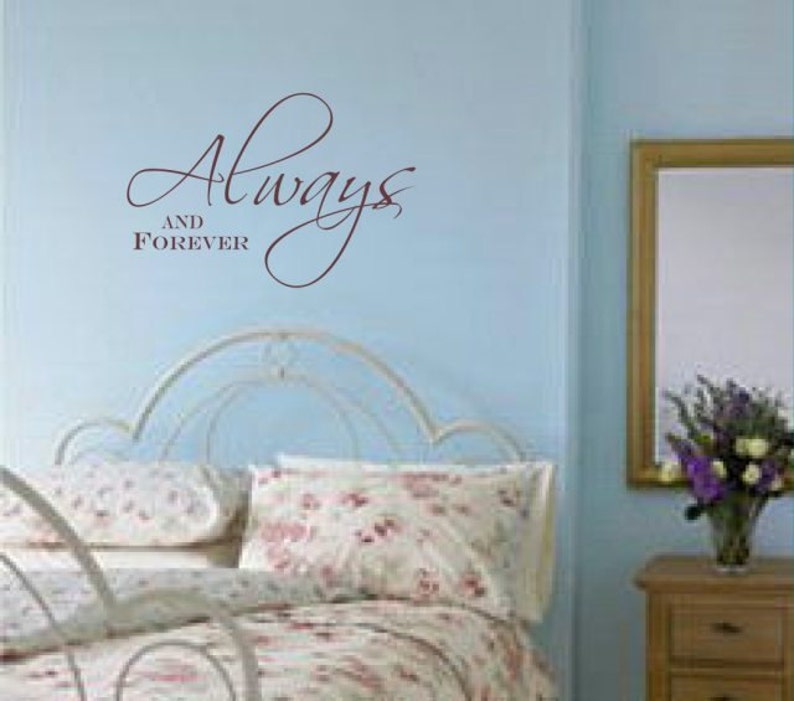 Bedroom wall decal vinyl wall decal wall art bedroom Etsy