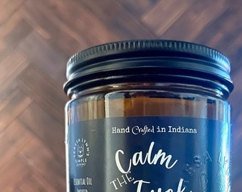 Calm The Fck Down Lotion, Spray and Roll on -  Aromatherapy Lotion, Mature