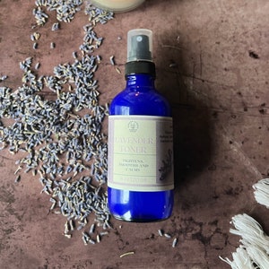Lavender Toner, Calming beauty treatment, vintage recipe, victorian beauty, apothecary, skin calmer, pillow spray, linen spray, hydrosol