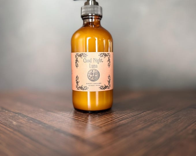 Featured listing image: Good Night Luna - Scented Skincare - Vanilla Lavender Magnesium Lotion - Body Wash