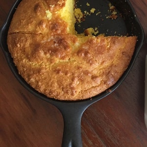 Sweet Cornbread, Soy, candle, wooden wick, Corn Muffin, Phthalate free, farmhouse, kitchen candle, clean burn, southern, primitive, gourmand image 8