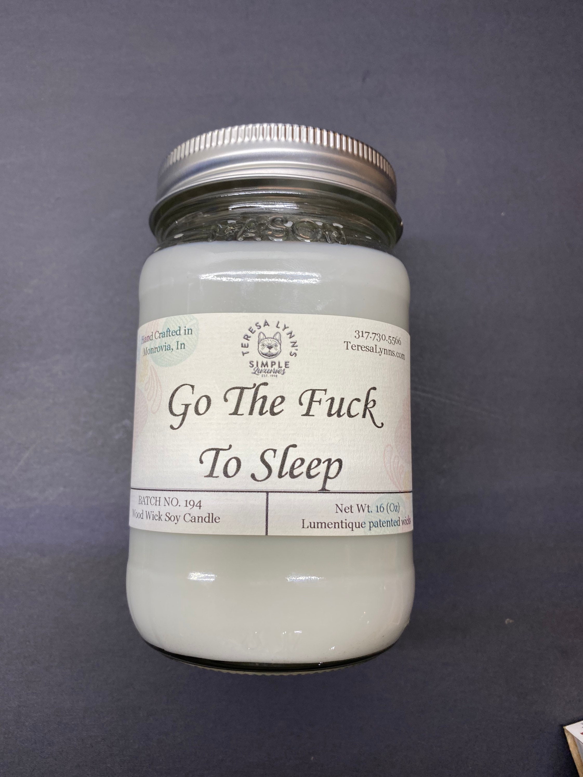 this works sleep candle this works sleep candle