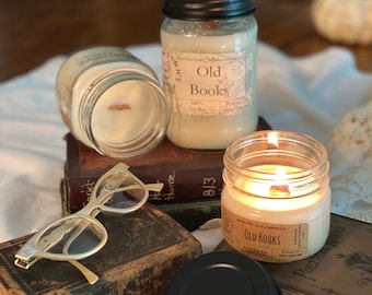 Old Books - 11oz Candle - The Candle Lab