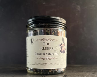 The Elders - Elderberry Black Tea blend - Elderberry has long been prized for its antioxidant levels and immune boosting abilities