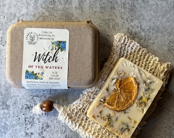 Witch of the Waters, Magical Bath Time: Oatmeal & Sea Salt Witch of the Water Botanical Soap