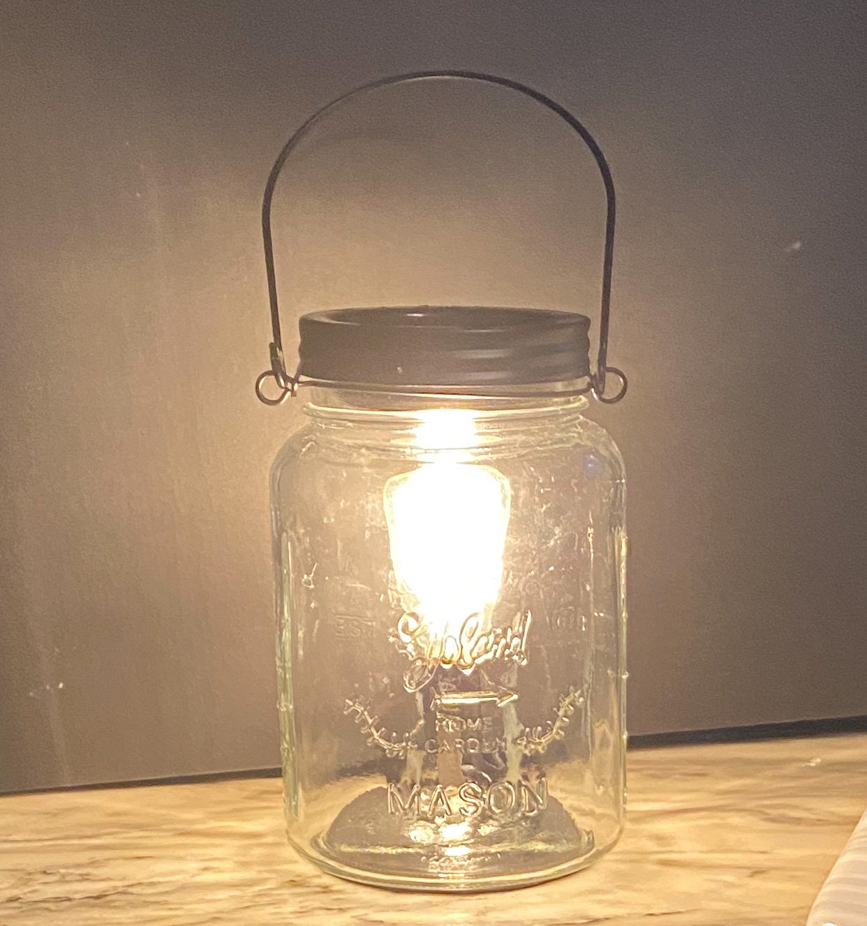 Mason Jar electric tart melter, farmhouse, melter, county chic, tart