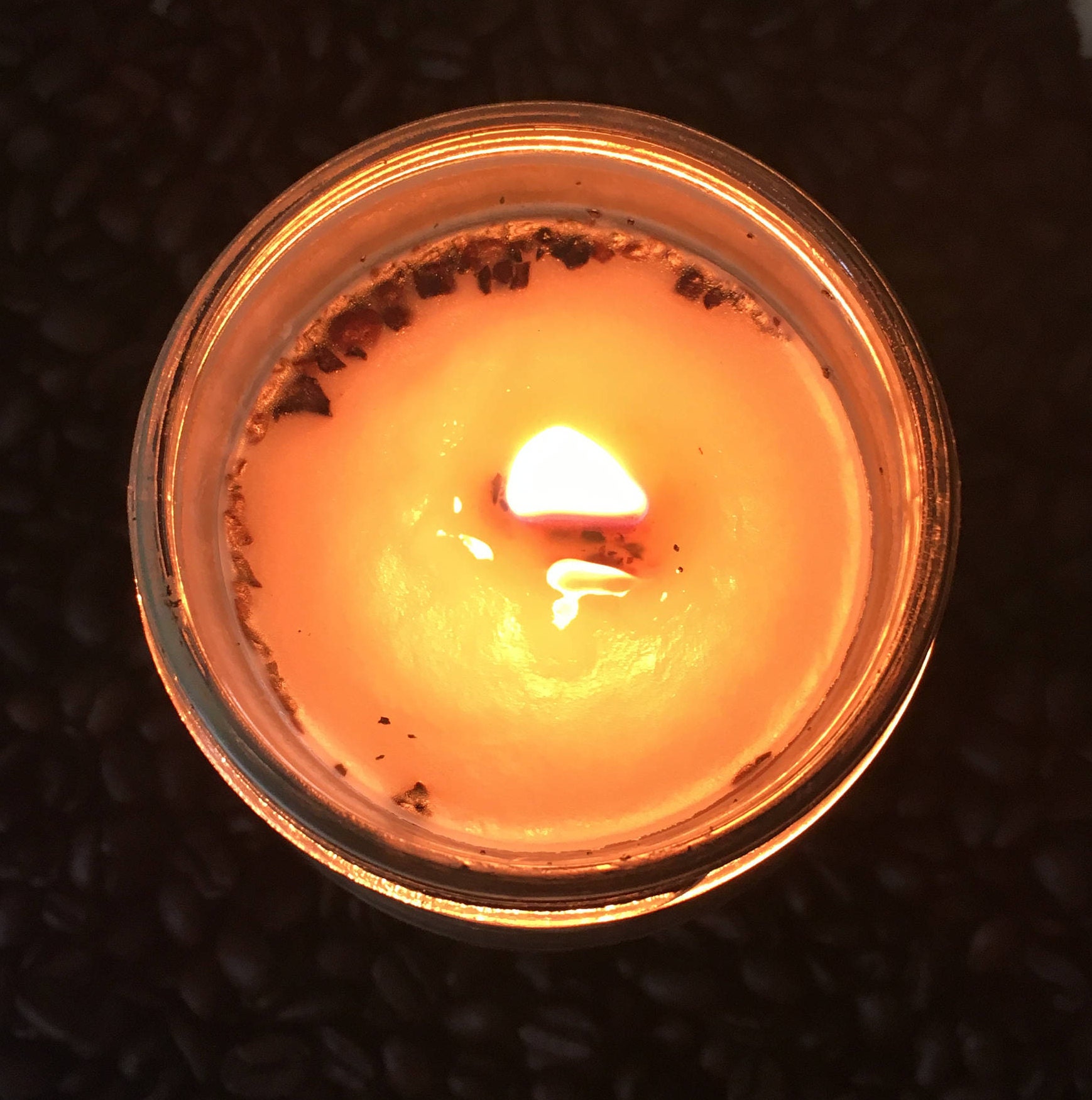 Coffee Bean, scented candle, handmade, , soy wax, coffee shop, infused