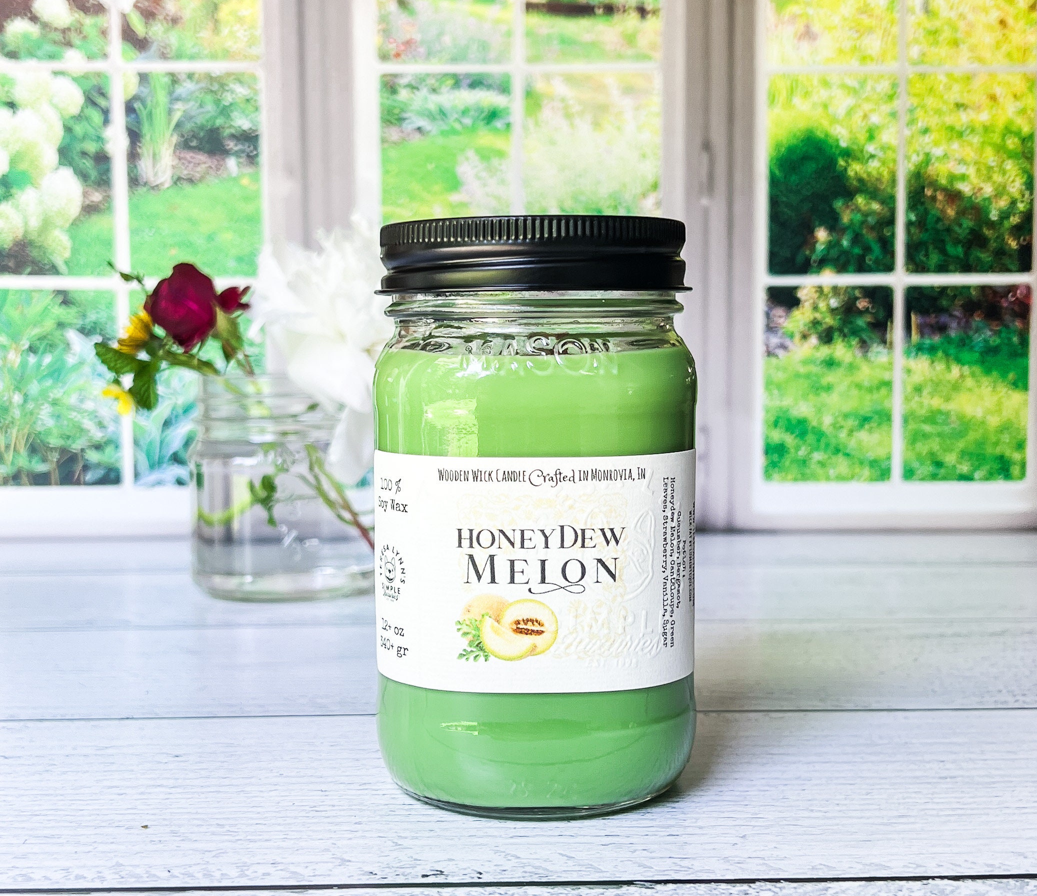 Honey Dew Melon 16oz – Just Candles