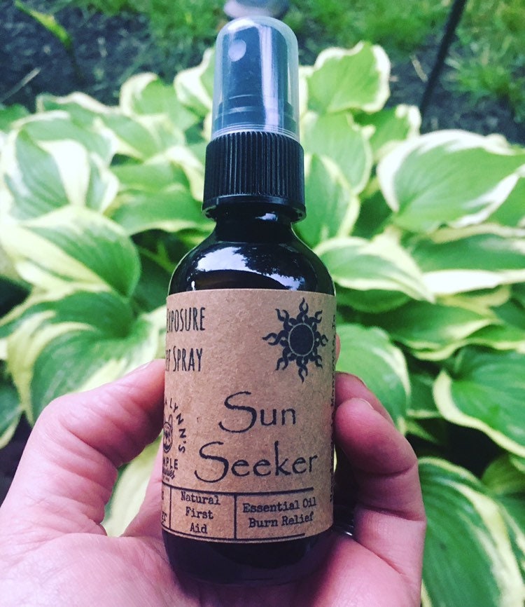 Sun Seeker, sunburn relief, all natural, herbal, preservative free