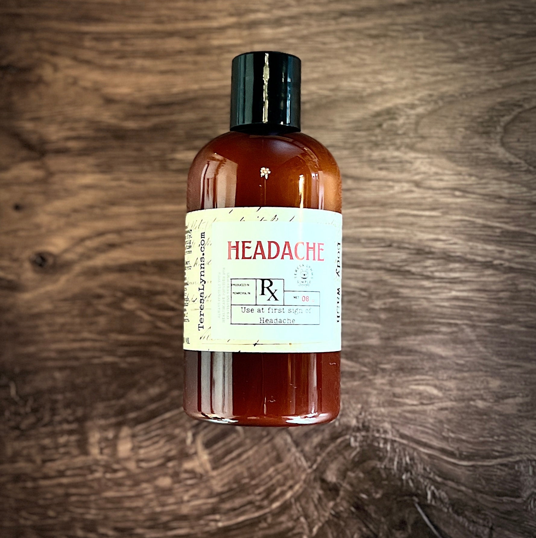 Headache Body Wash, Aromatherapy Shower Gel