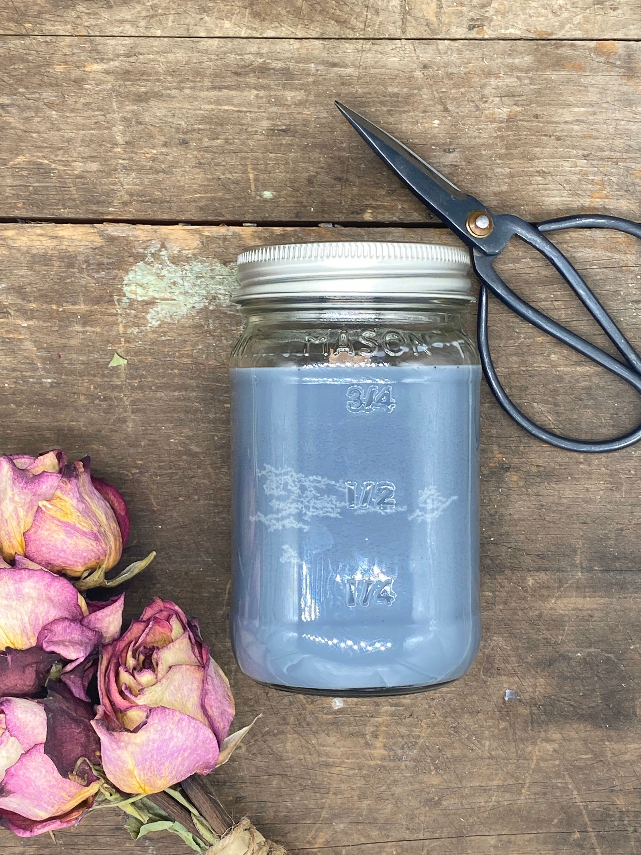 Grateful, soy candle, wooden wick, calming, meditation, anxiety relief