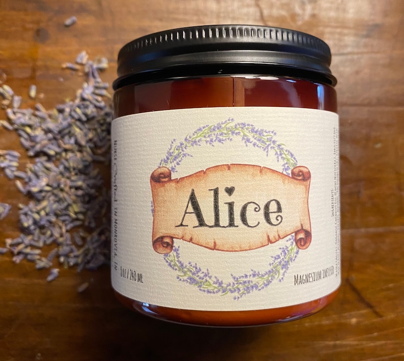 Alice, Lotion, Lavender Essential oil, Self Care, coconut oil, argan oil, Lavender, bedtime ritual, sleep, calming lotion image 7