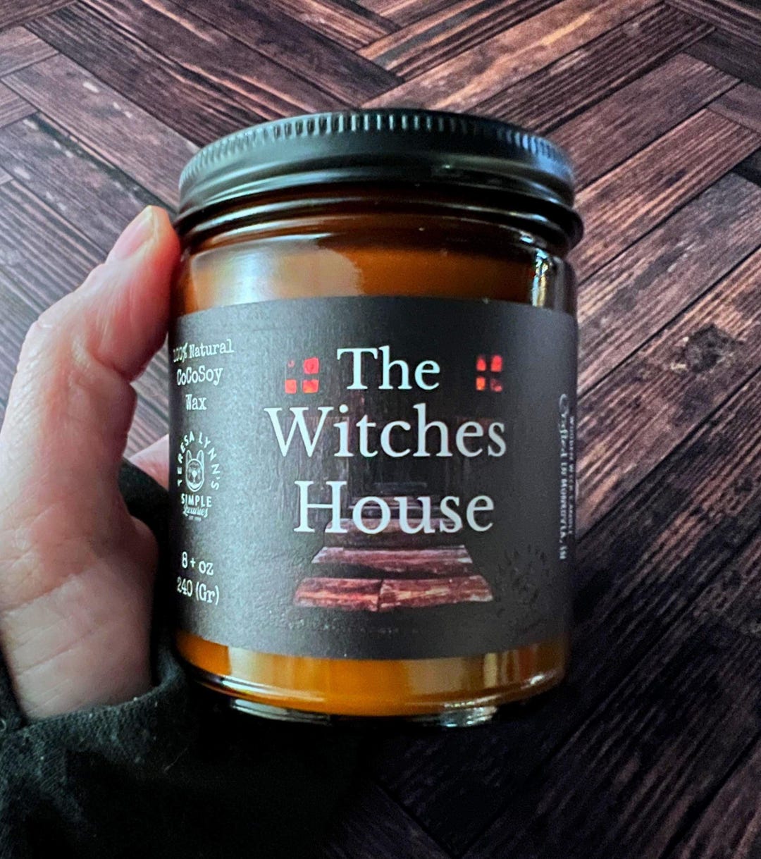 Witches House Wooden Wick Soy Wax Candle - Etsy