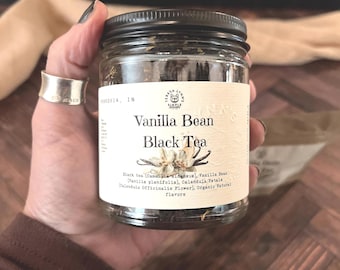 Vanilla Black Tea - Hand Blended Loose Leaf Tea