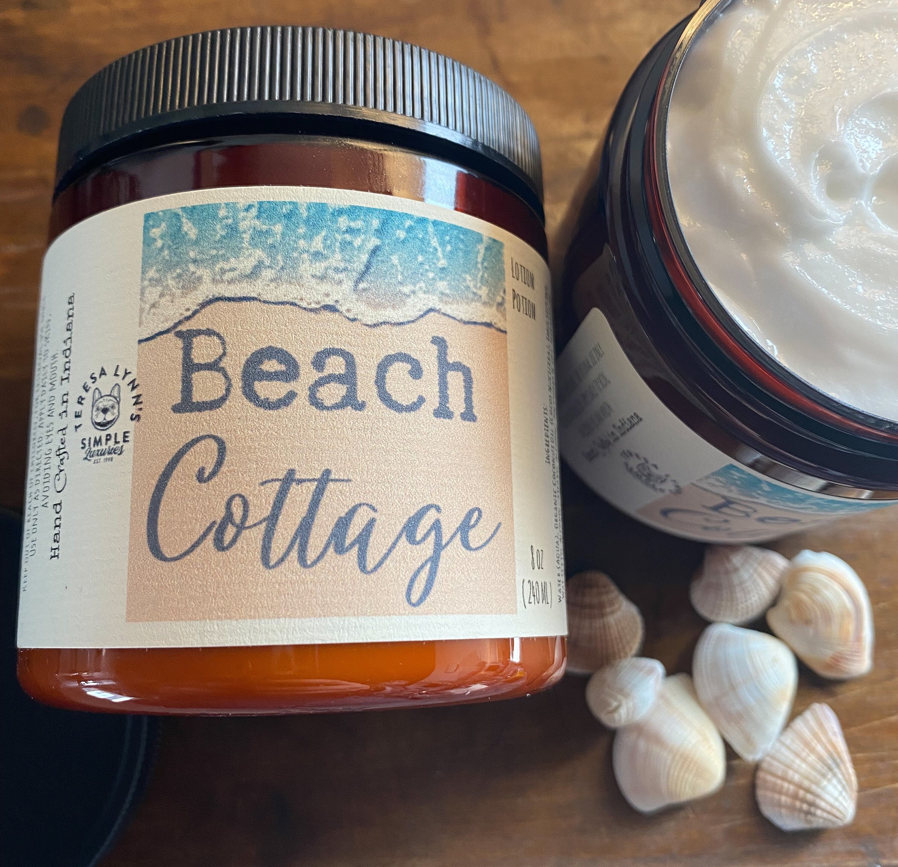 Beach Cottage, Driftwood, Ozone, Juniper, Clean Scent, calming, gift