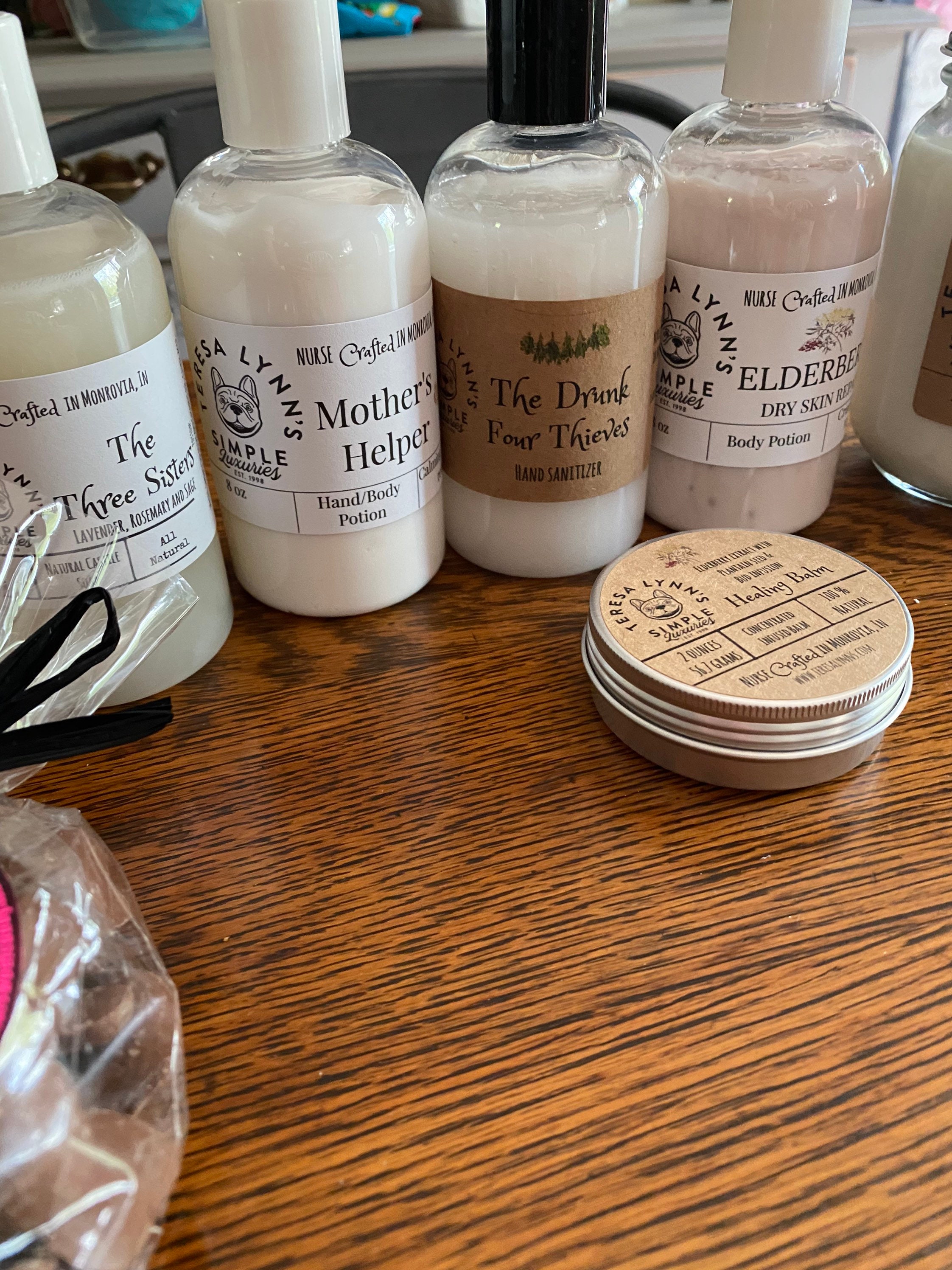 The Three Sisters, Rosemary, Lavender, Sage, Essential Oil, Castile