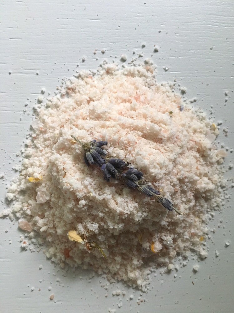 Milk Bath, Relaxing, Bath Salt, organic ingredients, theraputic grade