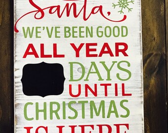 dear santa sign santa countdown sign christmas countdown sign christmas sign merry christmas - Christmas Countdown Sign dear santa sign santa countdown sign christmas countdown sign christmas sign merry christmas - Christmas Countdown Sign