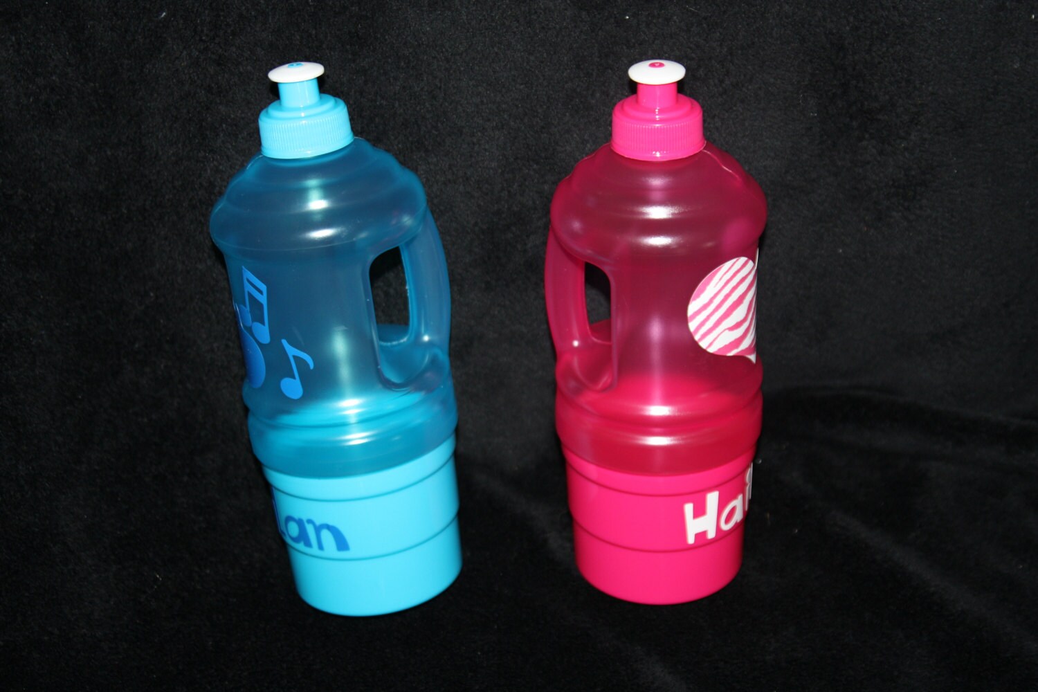 Personalized Kids Water Bottle & Snack Container Etsy