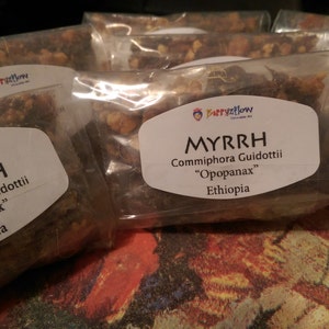 Sweet Myrrh Resin- Ethiopia