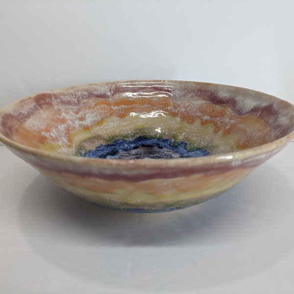 Ceramic Fruit Bowl - Etsy