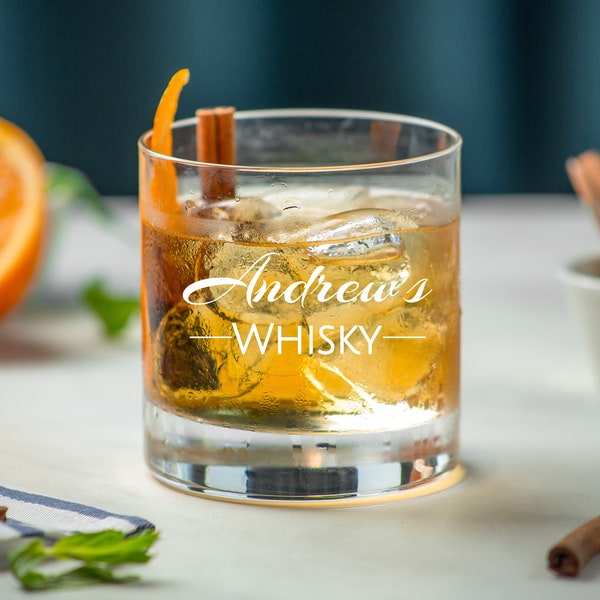 Engraved Whiskey Glasses Etsy UK