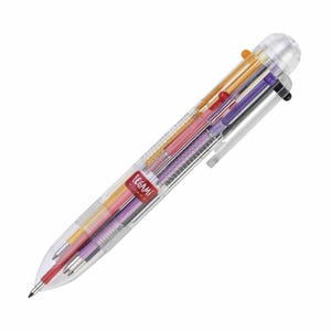 Stylo à bille Legami Magic Rainbow 6 couleurs, Stylos old school, Stylo rétro, Stylos multi-encres, Stylos multicolores, Papeterie sympa, Stylo 6 encres de couleur