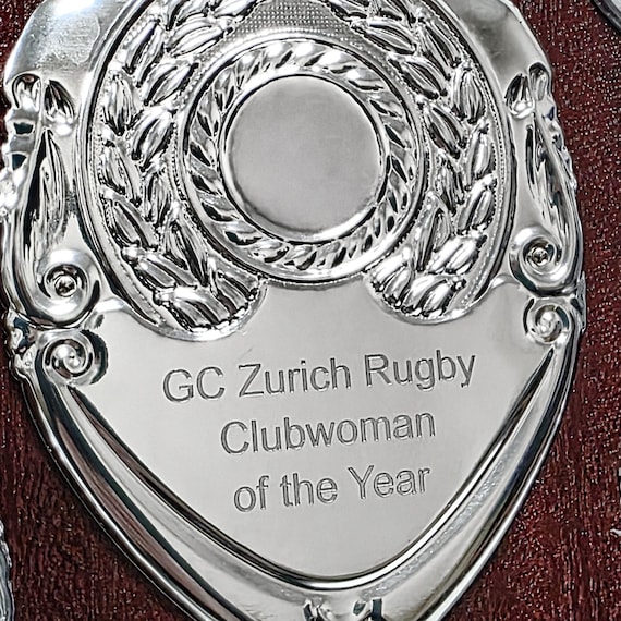 Engraved Rosewood Annual Shield Award With 32 Side Shields - Etsy