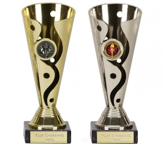 Cricket Trophy,Award,Gold or Silver,FREE Engraving,Ideal Player of the Match 
