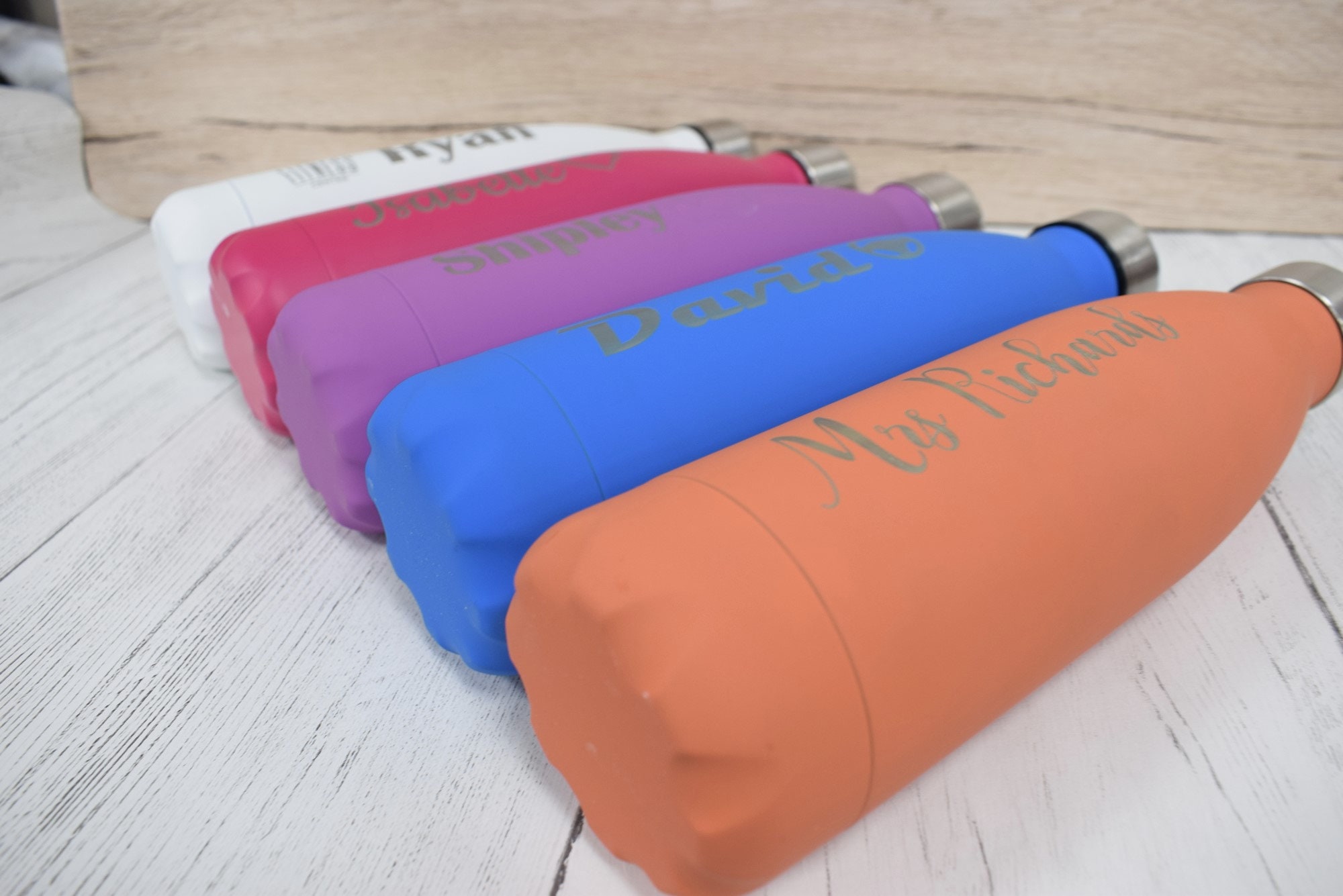 Personalised Water Bottle Engraved 500ml Water Bottle Etsy