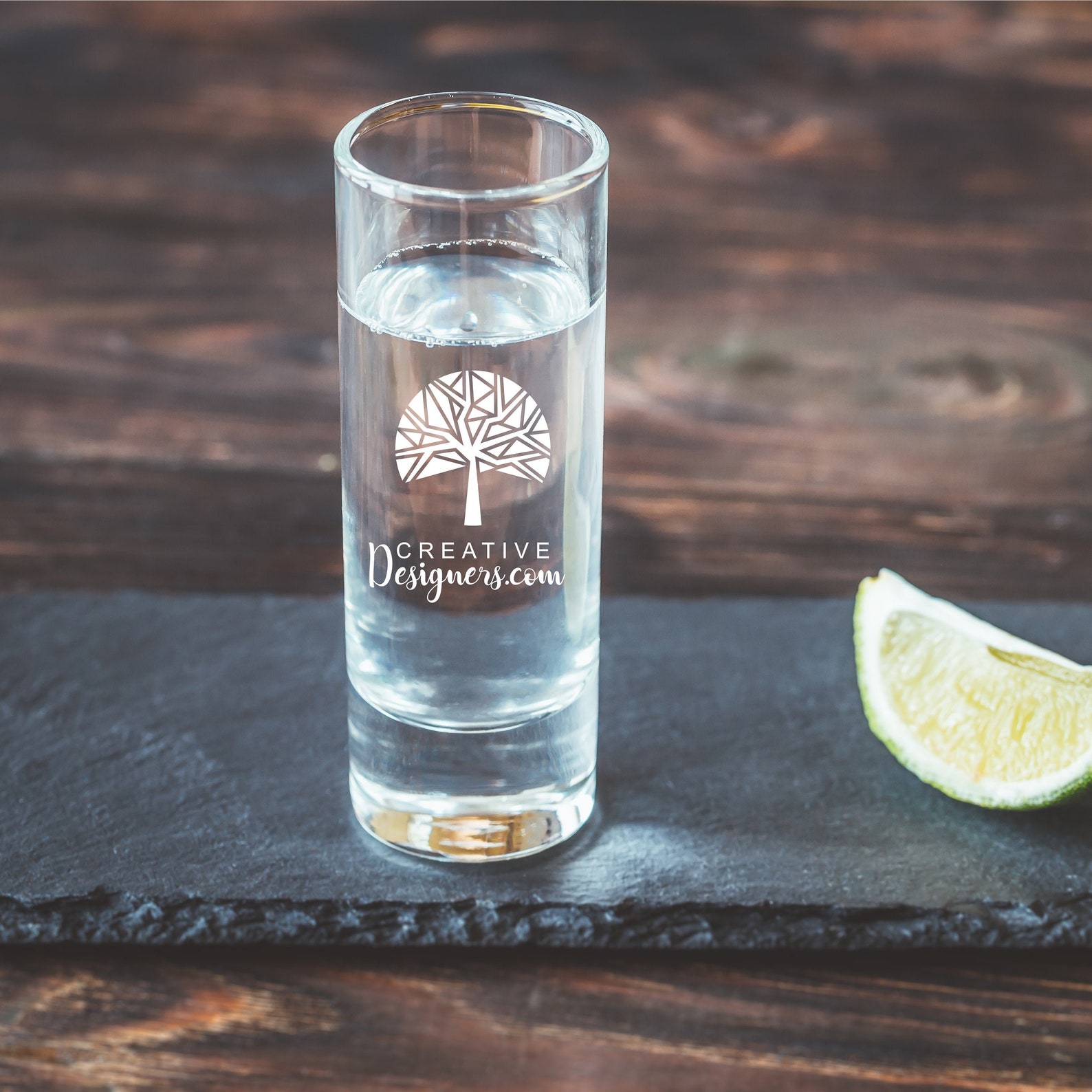Engraved Shot Glass Logo Shot Glass Tall Shot Glasses Etsy UK