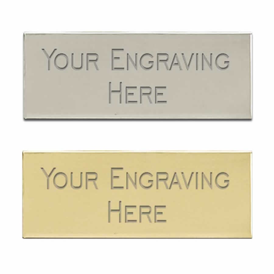 Personalised Engraved Trophy Plate Metal Engraved Plate Etsy Canada