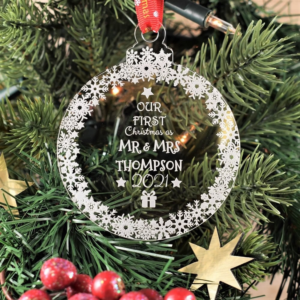 Personalised Christmas Tree Decoration Engraved Bauble Gift Etsy Personalised Christmas Tree Decoration Engraved Bauble Gift Etsy