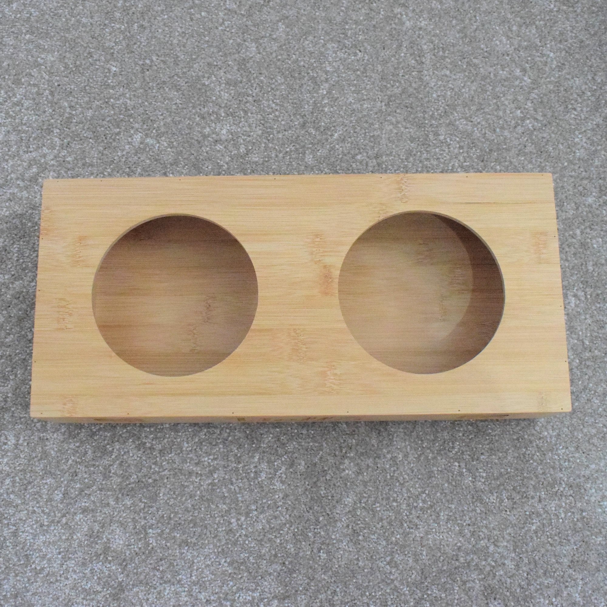Personalisierte Hundenäpfe, Bambus Holz graviert personalisierte Hundenäpfe, personalisiertes Haustier Geschenk, personalisierte Haustiernäpfe Geschenk