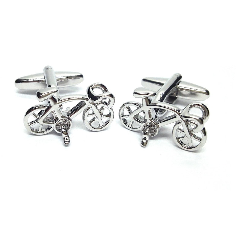Racing Bike Bicycle Cycling Cufflinks /& Engraved Gift Box - Novelty Cufflinks X2AJ218 Quirky Cufflinks