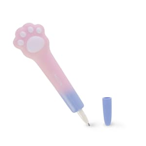 Legami Squishy Kitty Gelstift - Legami Squeezies, Pfötchenstift, Stress Buster, süße Stifte, Squishy Stifte, Stifte für Kinder, Katzenstift, Katzenpfotenabdruck