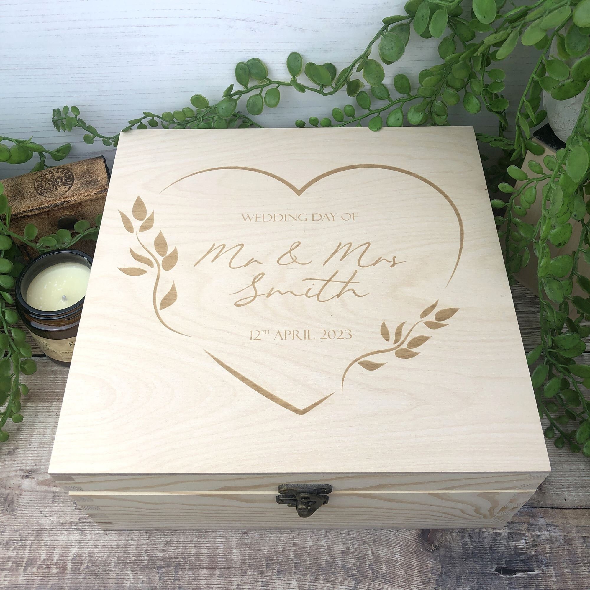 Memory Box Personalised Rimu Wood Keepsake Box In New Zealand Keepsake ...