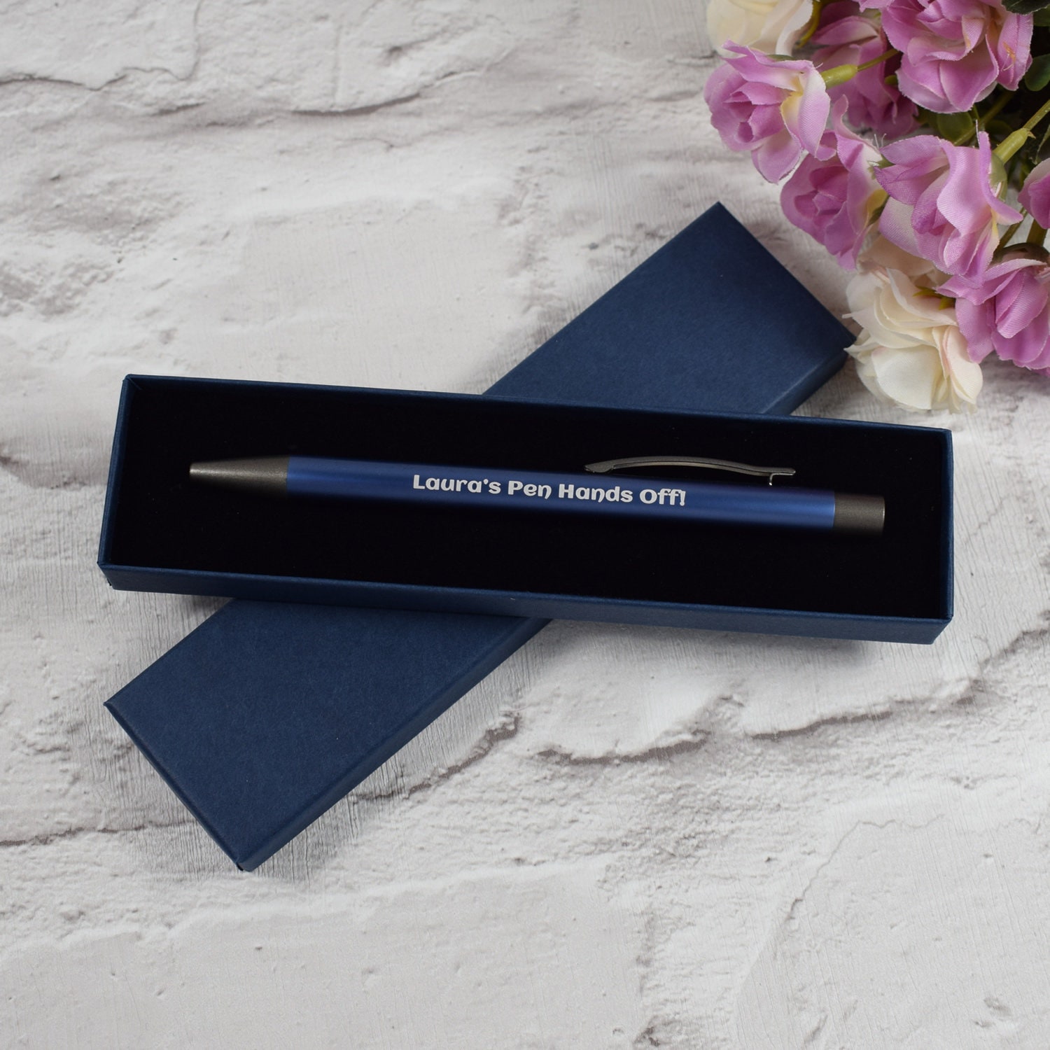 Personalisiert Kugelschreiber Metall - Gravierte Stifte Mit Namen Bis 500 Stück