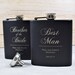 Classy Engraved Best Man Usher, Father's Hip Flask - Personalised Wedding Keepsake, Best Man Gifts, Wedding Hip Flasks, Engraved Hip Flask 