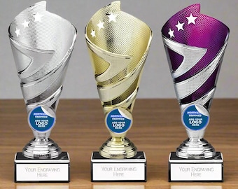 Trophy Cup Hurricane Multisport, FREE ENGRAVING, Dance Trophy, Gymnastics Award, Add your own logo, Corporate Trophy Awards, Sports Awards