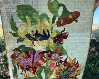 Sunflower Collage Kit, shop currated, Laura Heine, SUNKIT