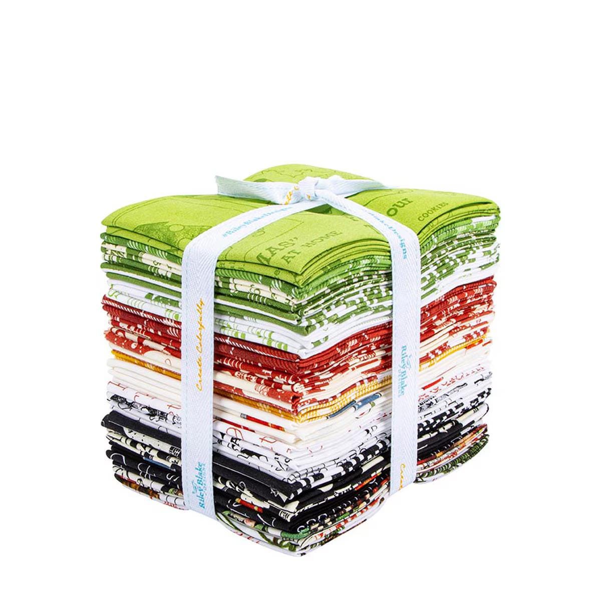 Classic Christmas Fat Quarter Bundle by J. Wecker Frisch for Riley ...